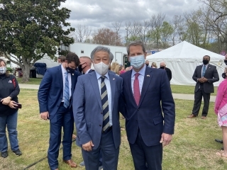 GA Governor Kemp and CG Takeuchi