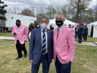 Macon-Bibb County Mayor Miller and CG Takeuchi