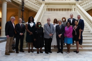 Consul General Takeuchi and the Georgia-Japan Legislative Caucus