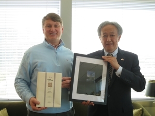 CG Takeuchi meets with GA Department of Economic Development Commissioner Pat Wilson