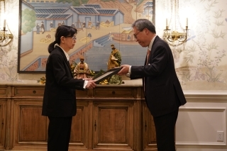 CG Maeda and Ms. Aoyagi