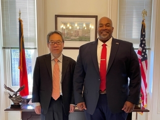 CG Maeda and NC Lt. Governor Mark Robinson