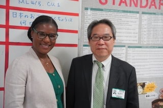 CG Maeda and Principal Miley