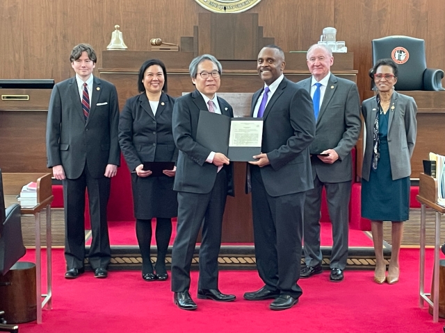 North Carolina House of Representatives adopted the Japan Friendship Resolution