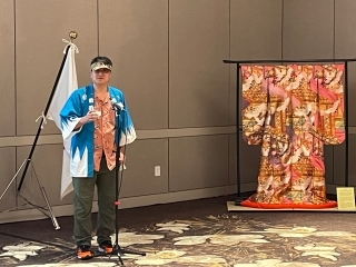 小島清顕ジョージア日本商工会会長からの挨拶