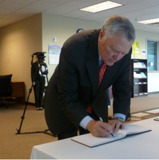 Condolence book