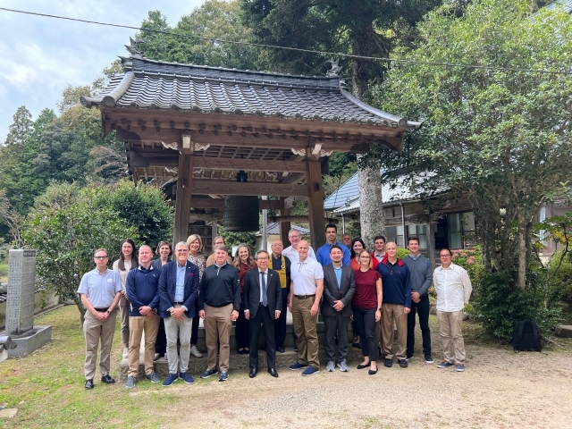 Consul General Maeda visits Hiroshima and Fukuoka Prefectures