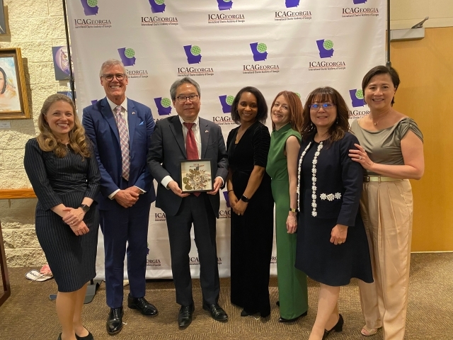 Consul General Maeda attended International Charter Academy of Georgia’s Charity event