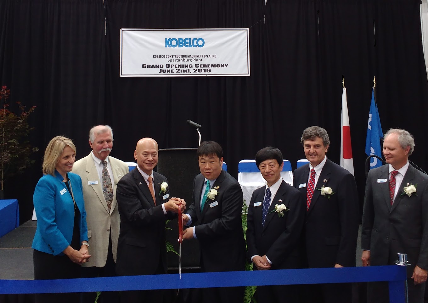 Kobelco Grand Opening 2016