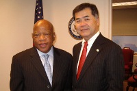 CG and Congressman Lewis