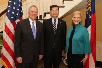 CG Hanatani and Nathan Deal