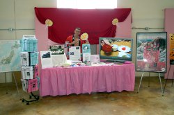Booth at the Macon Cherry Blossom Festival